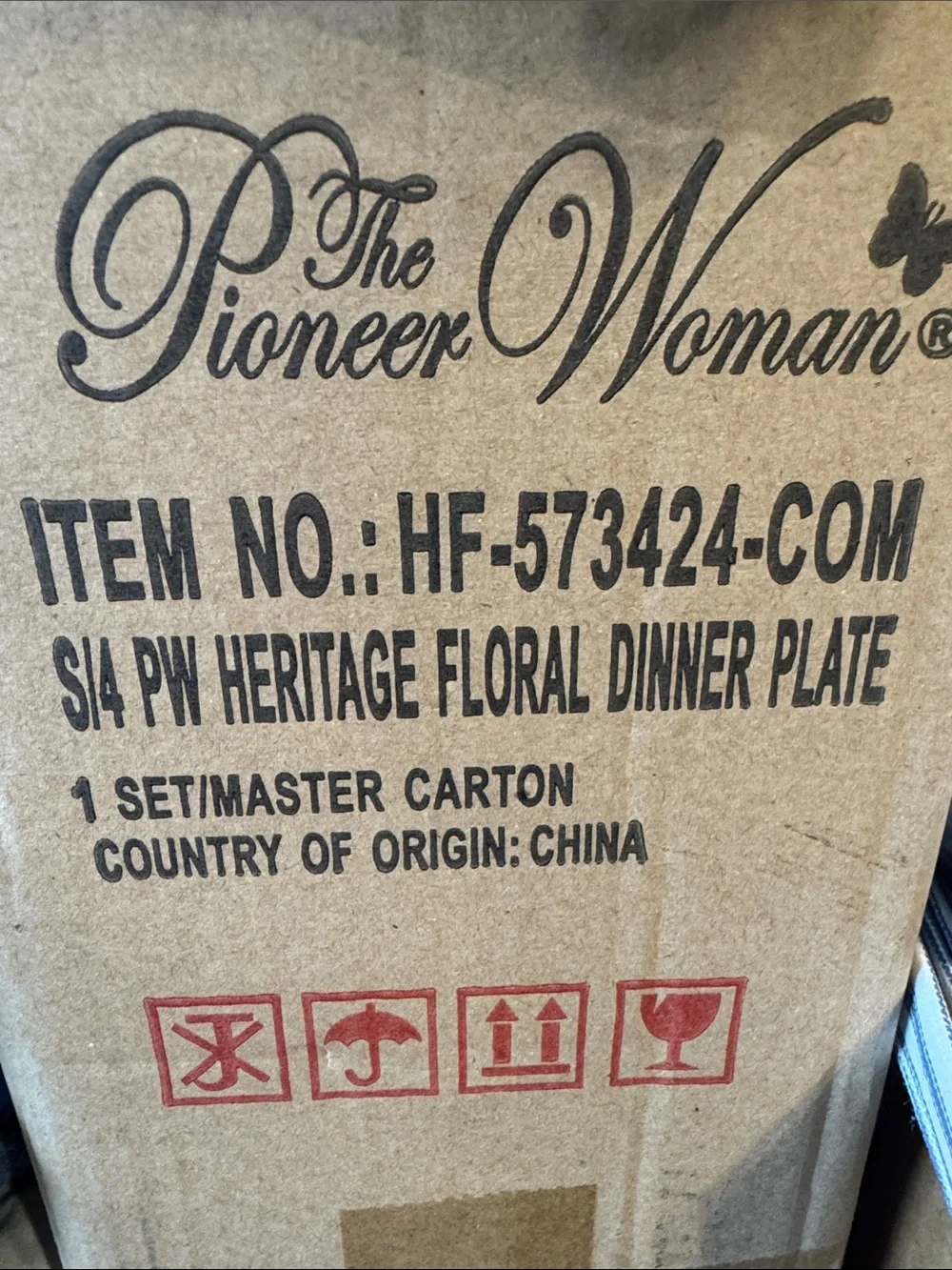 The Pioneer Woman decorative dinner